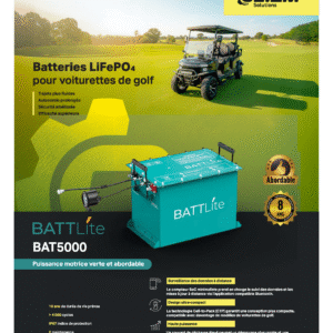 BATTERIE AU LITHIUM BAT5000L